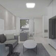 Plafoniera led cu senzor de miscare, patrata, Interior/Exterior IP44, 4000K, 3820 lm, 30 W, dimensiune 420 x 420 x 65 mm, Alba