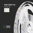 Banda led SMD5050, 60LED/m, RGB si Alb cald, IP20, 5m, 12VDC, 357 lm/m