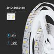 Banda led SMD5050, 60LED/m, RGB si alb Rece, IP20, 5m, 357 lm/m