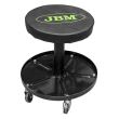 Scaun reglabil pentru atelier, JBM JB-50843, pneumatic, 5 roti, 42-54cm