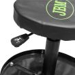 Scaun reglabil pentru atelier, JBM JB-50843, pneumatic, 5 roti, 42-54cm