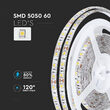 Banda led SMD5050, 60 LED/m, 3000K lumina calda, IP65, lungime 5 m