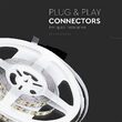 Banda led smd3528, 120 led/m, lumina Naturala 4000K, IP20, 5m, 800 lm/m