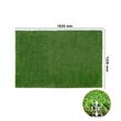 Gazon artificial, Dimensiune 1220 x 1830 mm, Verde, PE, protectie UV, Inaltime fir 35 mm