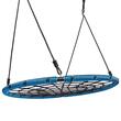 Leagan pentru copii, maxim 340 Kg, diametru 101.6 cm, Sezut plasa, Albastru/Negru