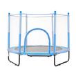 Trambulina pentru copii cu plasa exterioara, diametru 1545 mm, max 120 kg, 36 arcuri, Albastru/Negru, Accesorii joaca