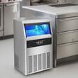Masina profesionala de facut cuburi de gheata, Inox 41 kg/zi, capacitate de depozitare 11 kg, dimensiune cub 22x22x22mm