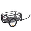 Remorca pentru biciclete, Capacitate 72.5 Kg, 1410 x 730 x 550 mm, cadru otel, Pliabil
