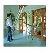 Schela mobila din aluminiu, capacitate max 150 kg, Inaltime de lucru 3.8 m, reglare diferente de nivel