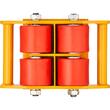 Set 4 transportoare Dolly, capacitate 8 Tone, rotatie 360 grade