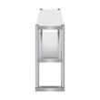 Masa de lucru Inox, pentru preparare alimente, 305x1219x600 mm, 1 x rafturi