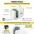 Presa termica de transfer pentru cani,11 in 1, Portabila, 0-200℃, 280 W, Alba