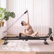 Aparat Pilates pliabil, cadru otel, max 181 kg, 2.3 m, sistem de glisare lina, rezistenta adaptiva 5 x arcuri