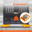 Set 4 transportoare Dolly, capacitate 8 Tone, rotatie 360 grade