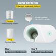 Presa termica de transfer pentru cani,11 in 1, Portabila, 0-200℃, 280 W, Alba
