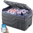 Frigider auto cu compresor, 25 l, 2 x zona racire, 618 x 376 x 372 mm, 12/24 V DC, 110-240 V AC, -20 ℃ pana la 20 ℃, Bluetooth, 60 W