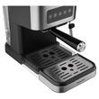 Espressor manual 20 bar, cappuccino, Carcasa Inox, 1050W, rezervor apa 1.5 l, Baghetă de abur rotativă
