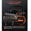 Compresor portabil fara ulei Ultra-silentios, 650 W, 42 l/min, 8 Bar, Capacitate rezervor 4 l
