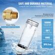 Filtru sedimente pentru toata casa, Centrifugal, 40 microni, Debit 8 T/h, curatare automata, Instalare universal, 1" GM + 1 1/4" GM