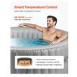 Jacuzzi gonflabil rotund ∅1800 x 660 mm, PVC, temperatura maxima a apei 39°C, Volum 800 l, Numar de jeturi 110, 4 locuri