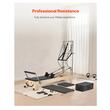 Aparat de antrenament pilates, Lemn/Otel, rezistență dublă arc și cablu, max 180 kg, 2400x735x1990 mm