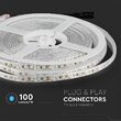 Banda led smd3528, 120 led/m, lumina Calda 3000K, IP65, lungime 5m, 800 lm/m