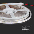 Banda led SMD3528, 60 LED/m, Rosu, IP65, lungime 5 m