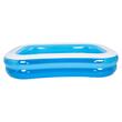 Piscina gonflabila pentru copii, Dimensiune 262 x 175  x 50 cm, Albastru/Alb, 815 l