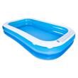 Piscina gonflabila pentru copii, Dimensiune 305x183x50 cm, Albastru/Alb, 1075 l
