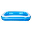 Piscina gonflabila pentru copii, Dimensiune 305x183x50 cm, Albastru/Alb, 1075 l