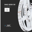 Banda led SMD5050 RGB, 30 led/m, IP20, lungime 5m, 500 lm/m