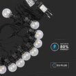 GHIRLANDA LED 5M 10 BECURI  0.4W / BEC 3000K