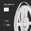 Banda led smd3528, 60 led/m, lumina Calda 3000K, IP20, lungime 5m