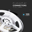 Banda led SMD3528, 120 LED/m, 6500K, IP20, lungime 5 m
