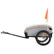 Remorca pentru biciclete, Capacitate 45 Kg, 1350 x 630 x 525 mm, cadru otel, Pliabil, Husa impermeabila