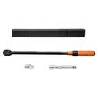 Cheie dinamometrica cu clichet, 1/2 inch, precizie de ±3%, Cuplu 40-400 Nm, bara extensie si adaptor