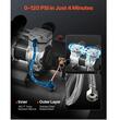 Compresor portabil fara ulei Ultra-silentios, 650 W, 56 l/min, 8 Bar, Capacitate rezervor 30 l