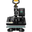 Presa termica 2 in 1 pentru tricouri/sepci, 650 W, 0 - 250 ℃, Placa de încălzire 25.4 x 30.5 cm