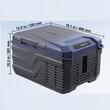 Frigider auto cu compresor, 9 l, 1 x zona racire, 460 x 328 x 261 mm, 12/24 V DC, 110-240 V AC, -20 ℃ pana la 20 ℃, Bluetooth, 45 W