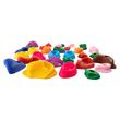 Set 32 pietre de catarat, Multicolor, accesorii prindere incluse, max 105 kg