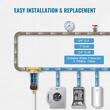 Filtru sedimente pentru toata casa, Centrifugal, 40 microni, Debit 4 T/h, curatare automata, Instalare universal, 3/4" GM + 1" GM + 3/4" GF