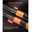 Cheie dinamometrica cu clichet, 1/2 inch, precizie de ±3%, Cuplu 40-400 Nm, bara extensie si adaptor