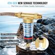 Filtru sedimente pentru toata casa, Centrifugal, 40 microni, Debit 4 T/h, curatare automata, Instalare universal, 3/4" GM + 1" GM + 3/4" GF