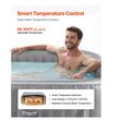 Jacuzzi gonflabil patrat 1850 x 660 mm, PVC, temperatura maxima a apei 39°C, Volum 1000 l, Numar de jeturi 130, 4 locuri