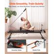 Aparat Pilates pliabil, cadru otel, max 180 kg, 2 m, sistem de glisare lina, rezistenta adaptiva 5 x arcuri, suport multi-pozitie