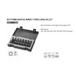 Set 8 imbusuri de impact, tip Torx lungi, JBM JB-52340, 1/2", T25-T70