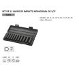 Set 11 chei tubulare de impact, lungi, JBM JB-52342, 1/2", 10-24 mm