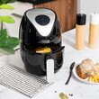 Friteuza cu aer cald, digitala, 1.8 Litri, 1000W, 3 Programe, Timer, Negru