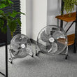 Ventilator de podea Teesa 30 cm, Metalic, 3 viteze, 50 W
