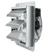 Ventilator evacuare pentru spatii comerciale, sere, depozite, Metal, 50 W, 1650 m³/h, diametru 356 mm, 60 dB
